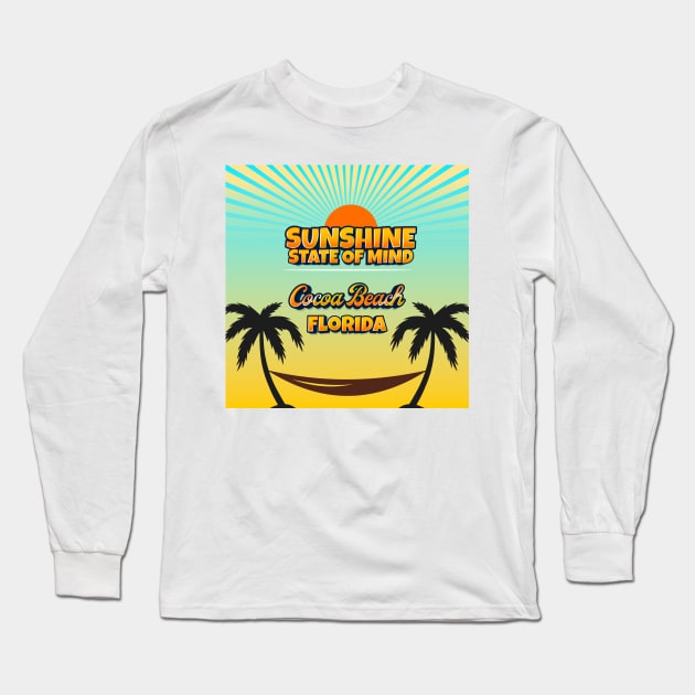 Cocoa Beach Florida - Sunshine State of Mind Long Sleeve T-Shirt by Gestalt Imagery